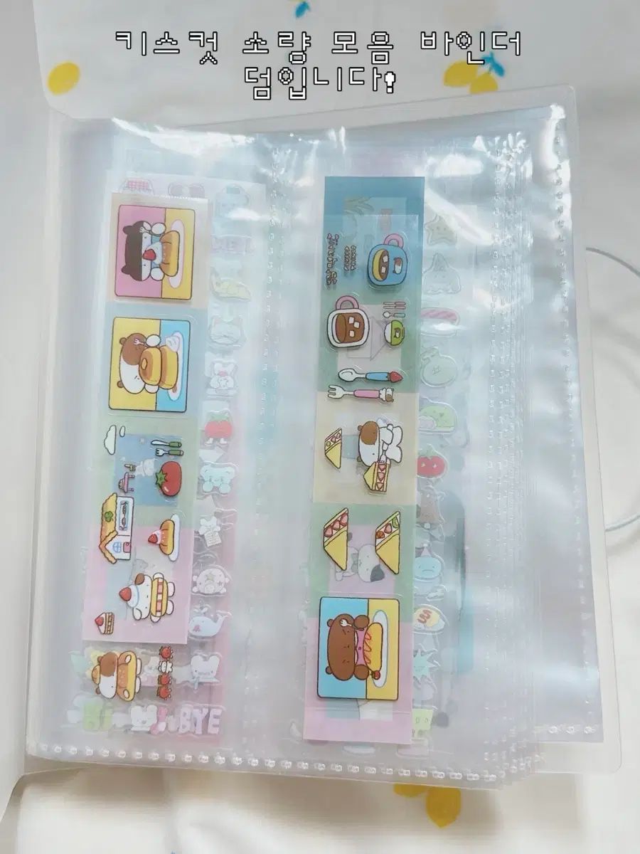 フラッフィーステッカーバインダーまとめ