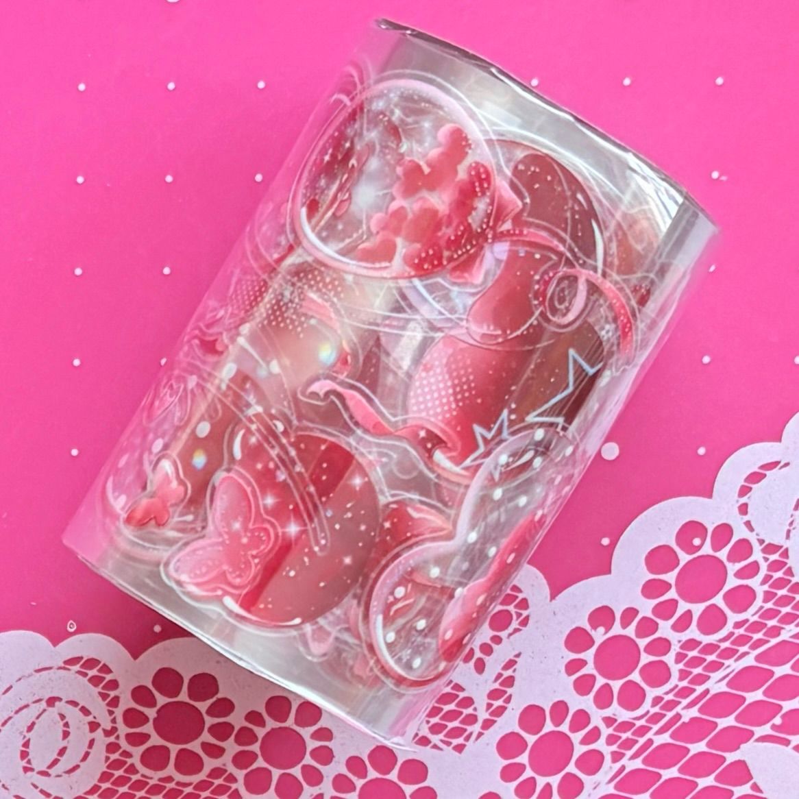 贝壳光 节日庆典 ダイカット加工 6cm×5m 100cm/loop 海外マスキング