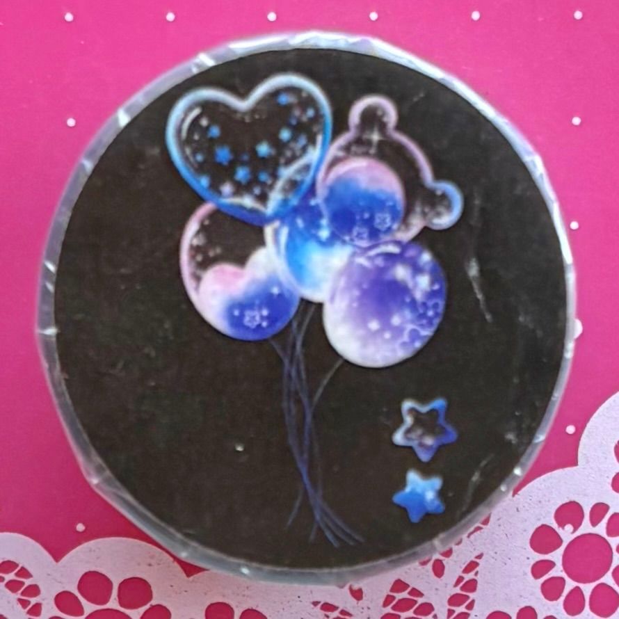 贝壳光 5cm×5m 气球 ダイカット加工 海外マスキングテープ 贝壳光 气球架语 ダイカット加工 6cm×5m 100cm/loop 海外マスキング