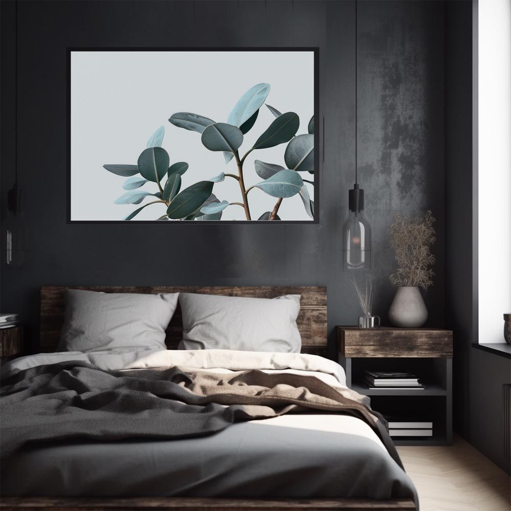 B2サイズ（約51x73cm）】【lh-poster-5026】植物 グリーン 葉っぱ 観葉