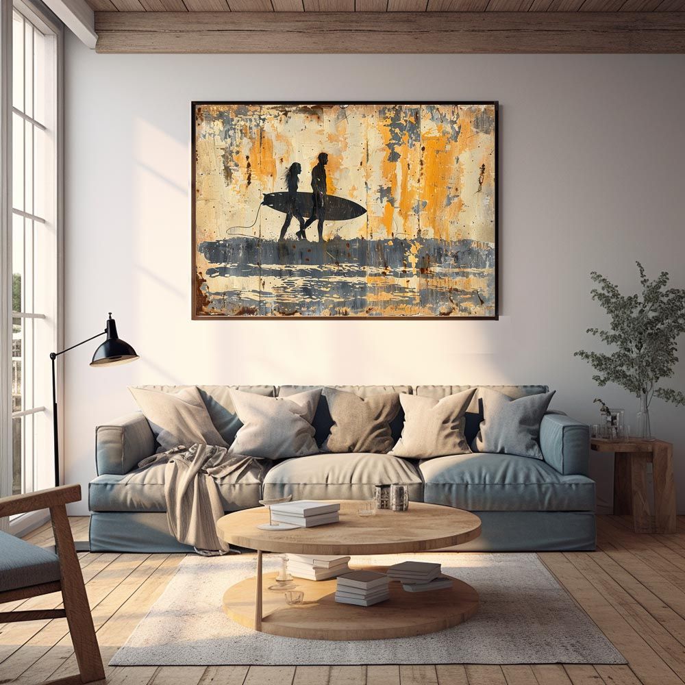 A2サイズ（約42x59cm）】【lh-poster-5061】エモーショナルサーフ