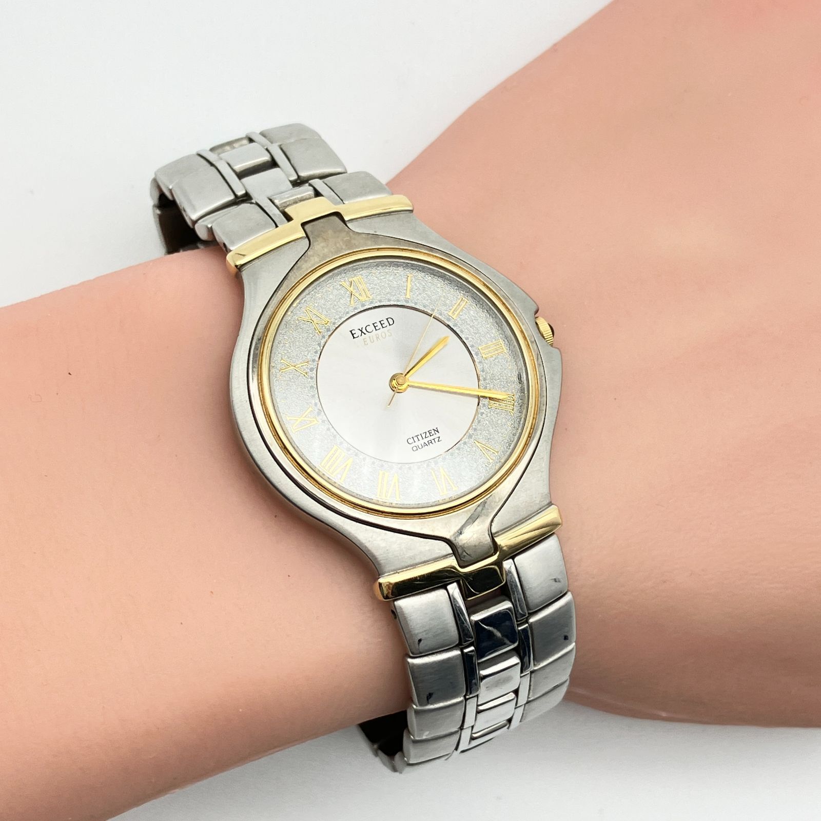 稼働】シチズン エクシード ユーロス 5639-F61311 腕時計 クォーツ