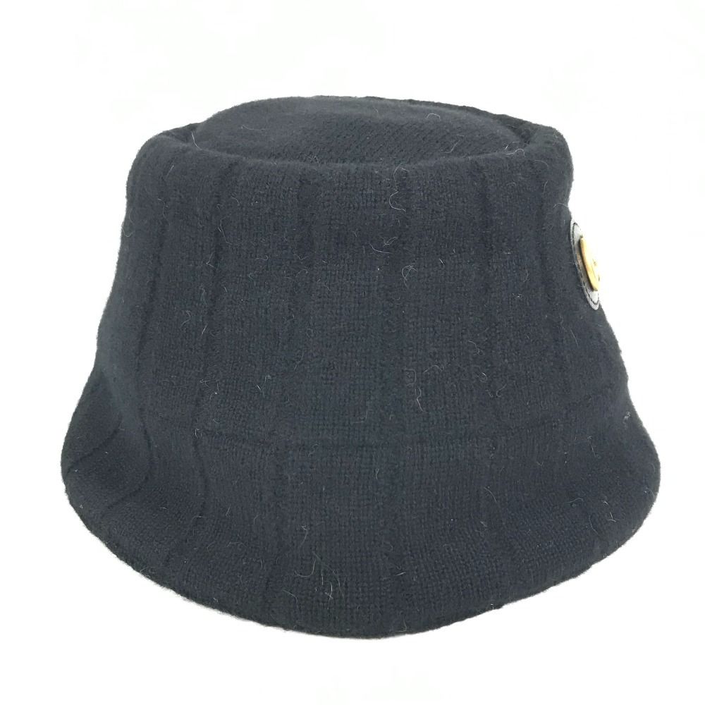 GUCCI グッチ ハット ダブルG 757912 ウール ブラック - メルカリ