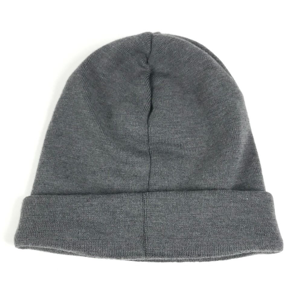 MONCLER ニット帽 グレー TG UNI 中古・古着通販】MONCLER (モンクレール) BERRETTO TRICOT カシミヤ