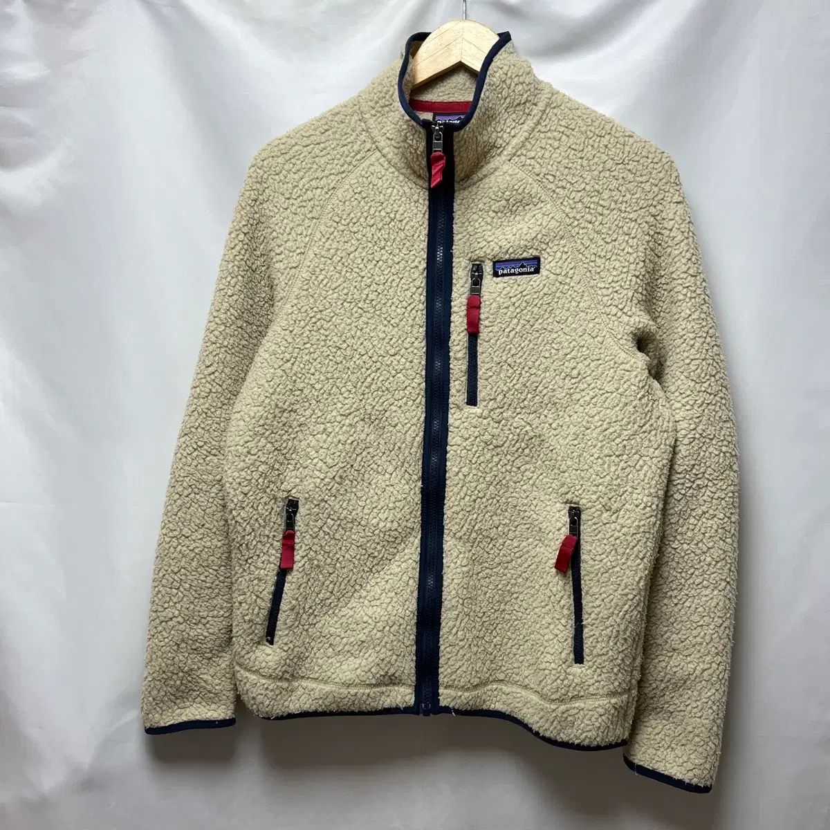  |M パタゴニア クラシック レトロ アイボリー フリース ジャケット その他 アウター