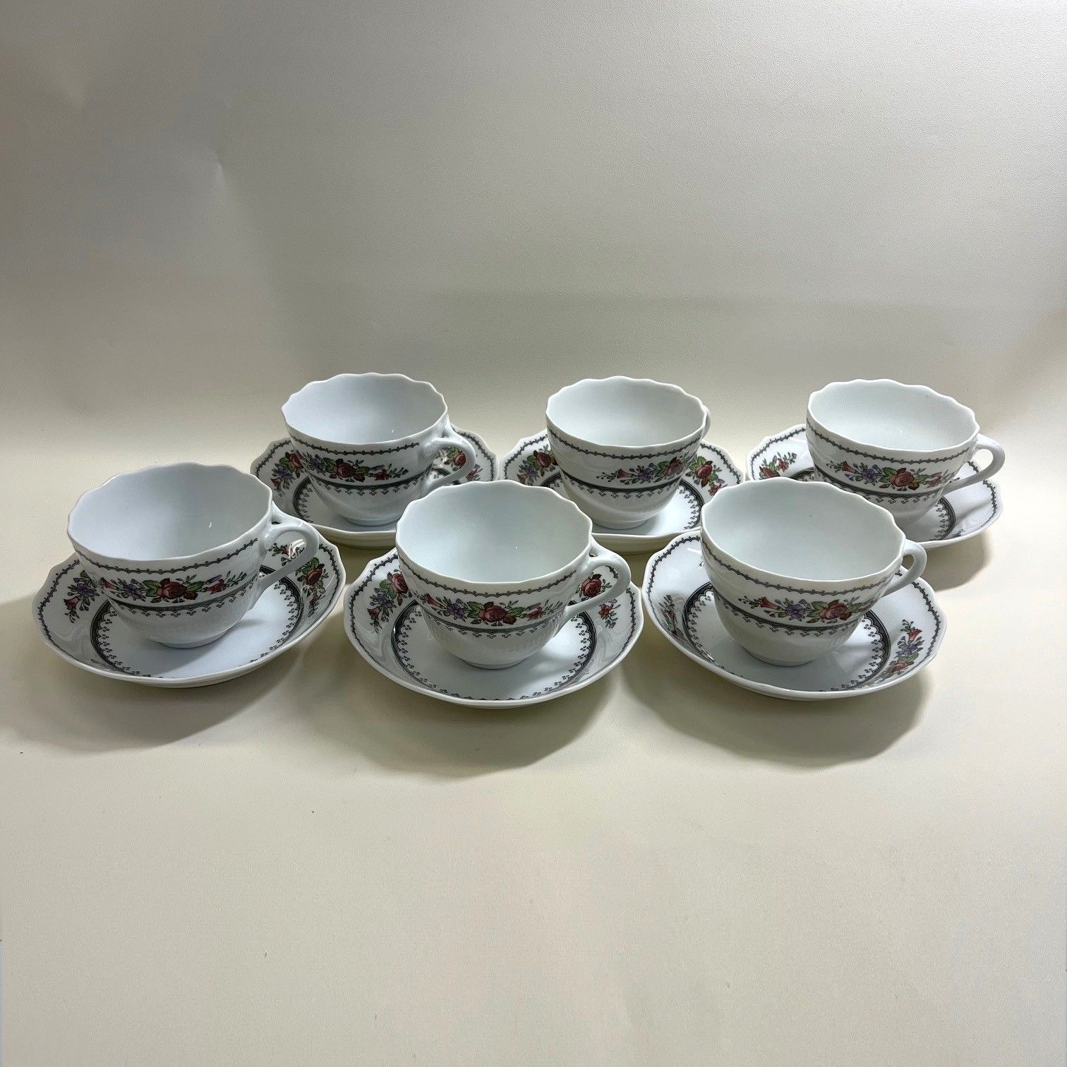 フッチェンロイター アラベラ カップ＆ソーサー 6客