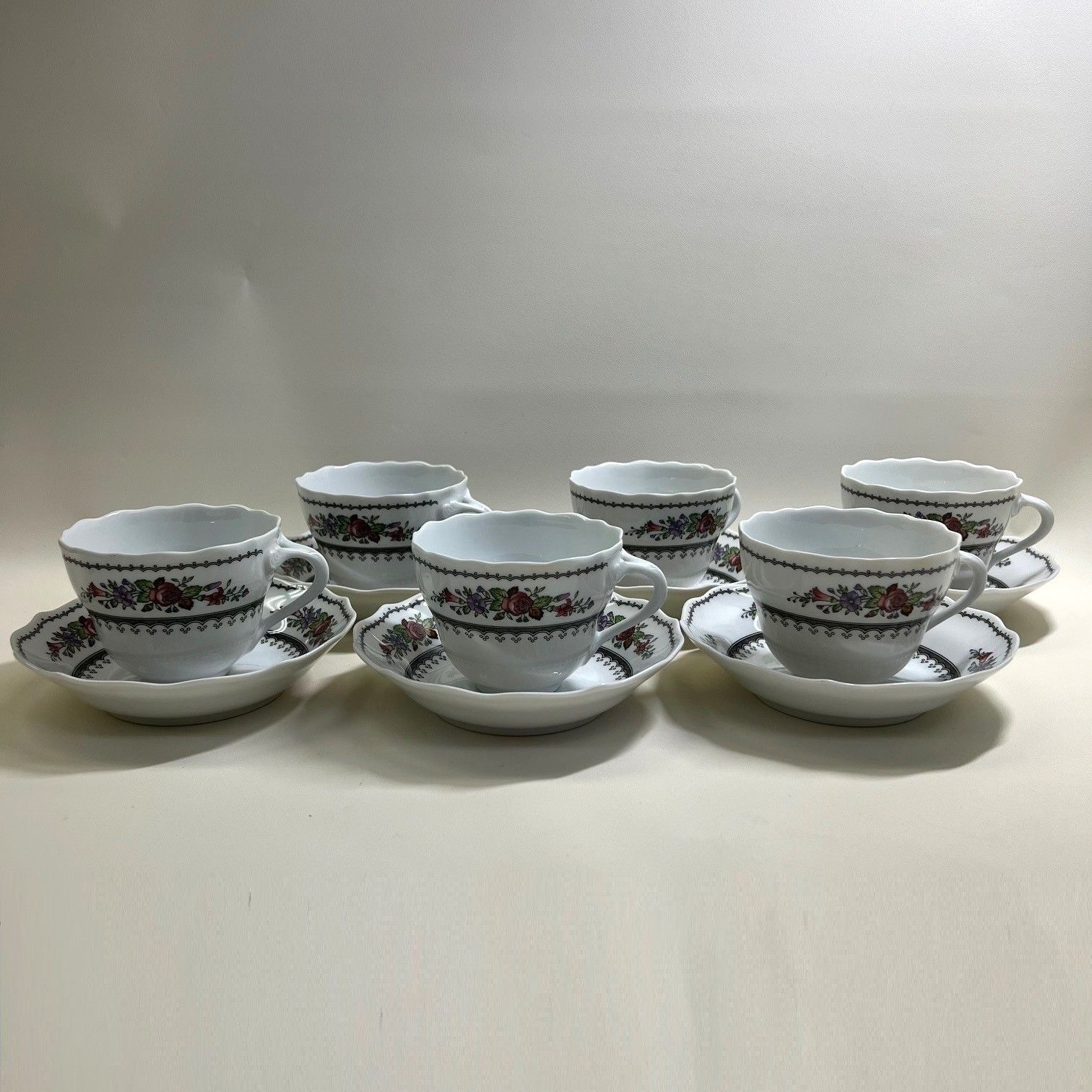 フッチェンロイター アラベラ カップ＆ソーサー 6客