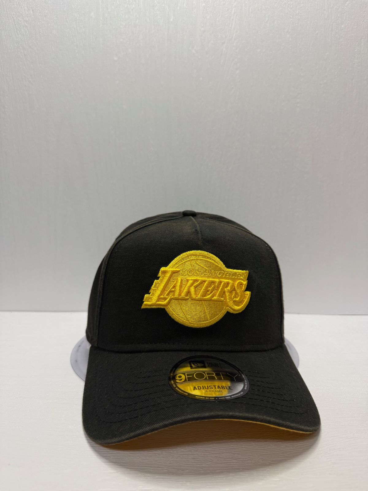 Newera ロサンゼルスレイカーズ ウォッシュ 9forty A-FRAME スナップ