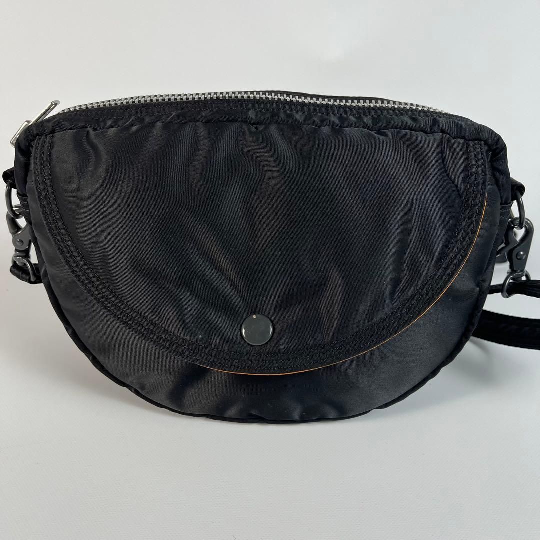 PORTER ショルダーバッグ タンカー ハーフムーン 三日月 ブラック