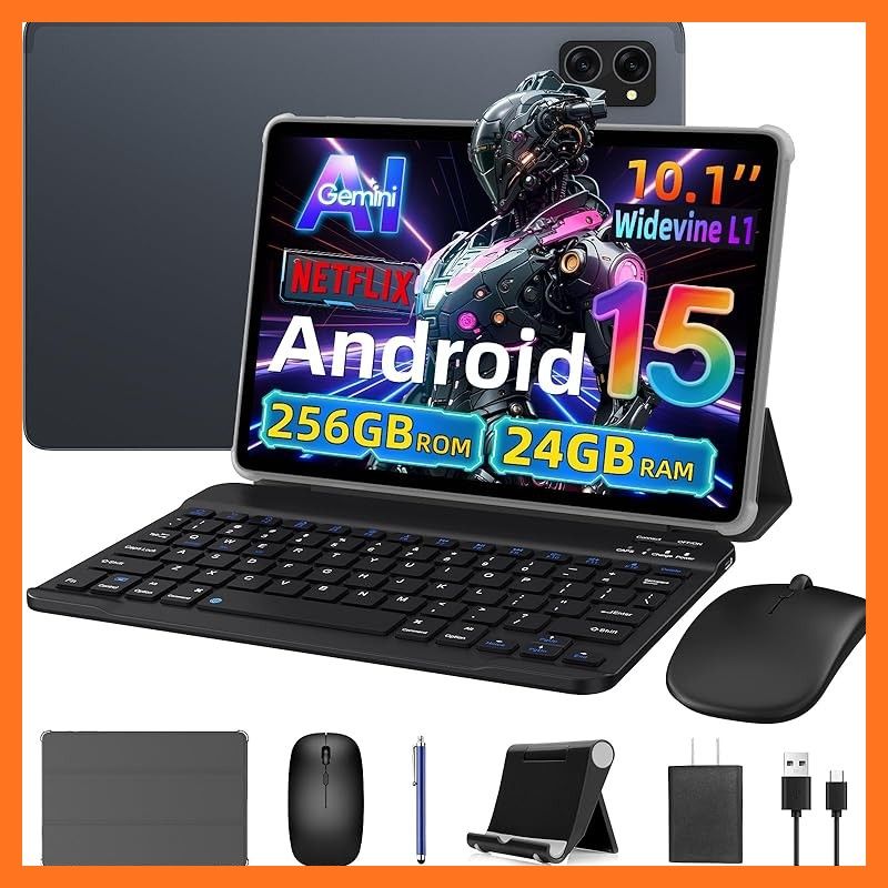 【最安値】Android15 タブレット 11インチ 24GB+256GB+2T Tablet Android 15 Tablet-11 Inch FHD Display, 24GB RAM 256GB ROM