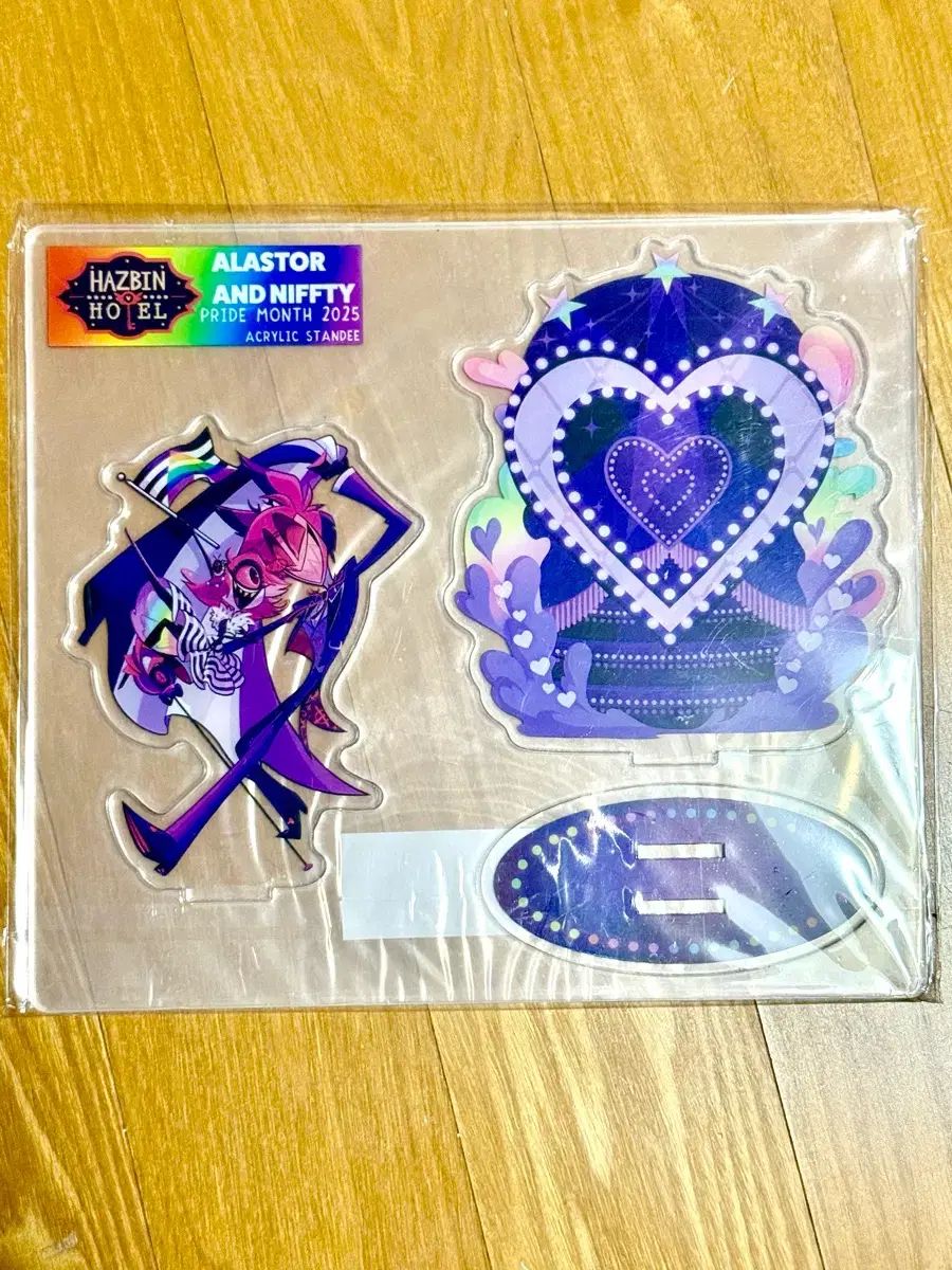 ハズビンホテル プライド 2025 アクリルスタンド アラスター ニフティ