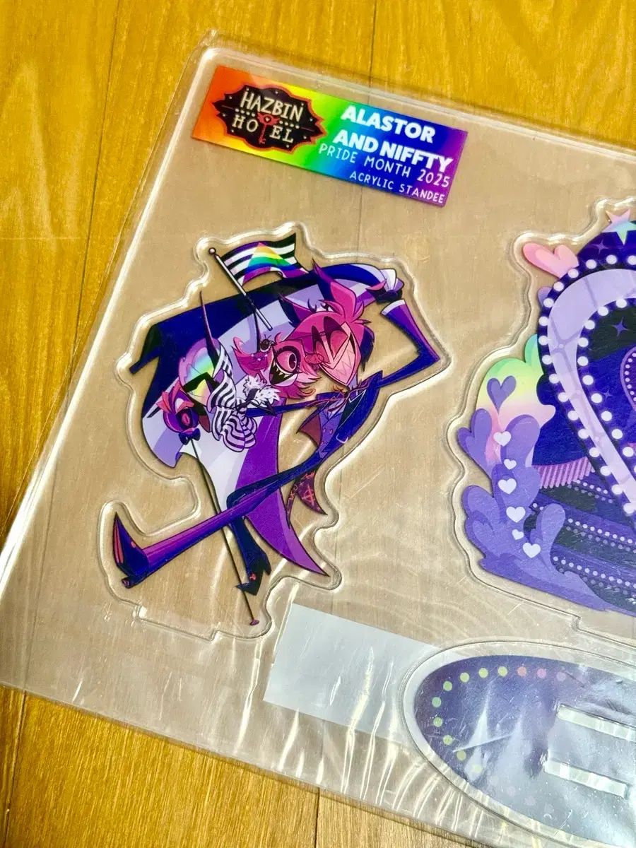 ハズビンホテル プライド 2025 アクリルスタンド アラスター ニフティ