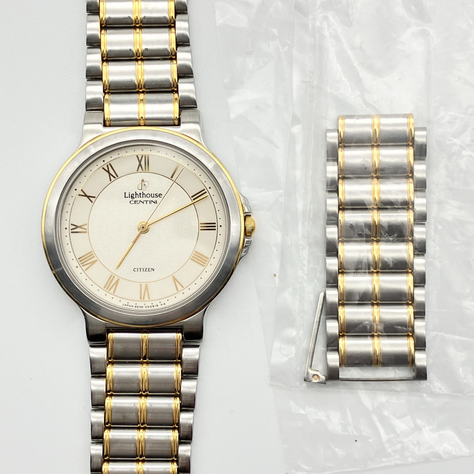 稼働】シチズン ライトハウス CENTINI 4631-E65266 腕時計 クォーツ