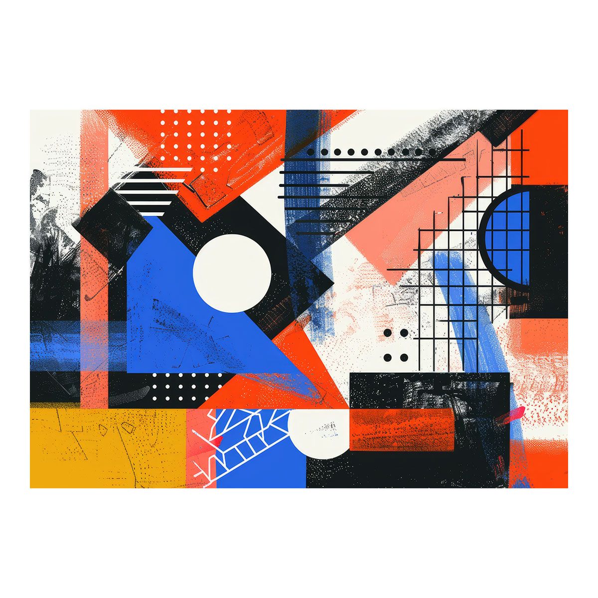 B2サイズ（約51x73cm）】【lh-poster-3795】北欧 幾何学 キレイ目