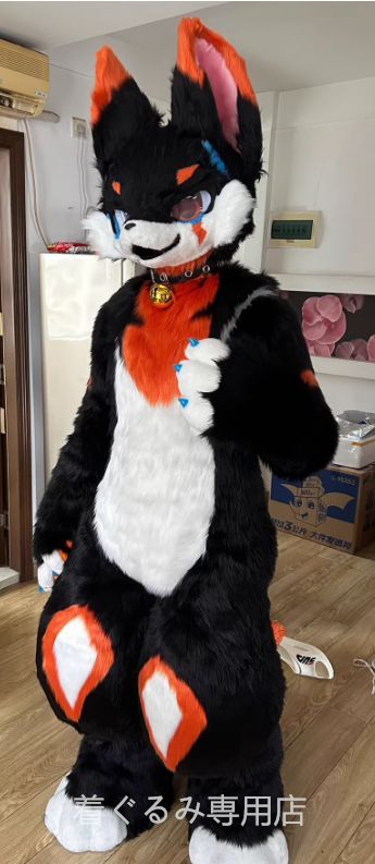 狼 着ぐるみ ヘッド 全頭ヘッド ケモノ ファースーツ マスク ぬいぐるみ コスプレ コスチューム kigurumi