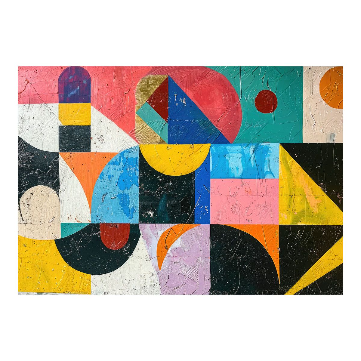 B1サイズ（約73x103cm）】【lh-poster-3841】北欧 幾何学 キレイ目