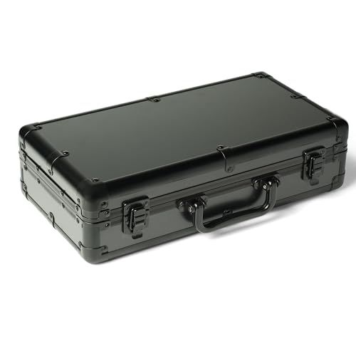  腕時計オーガナイザーケース アルミニウム製 腕時計収納ボックス ハードウォッチトラベルボックス パッド付きケース 腕時計ディスプレイと整理に 10スロット 4 b dbc 0 d キッチンツール その他 キッチン 食器