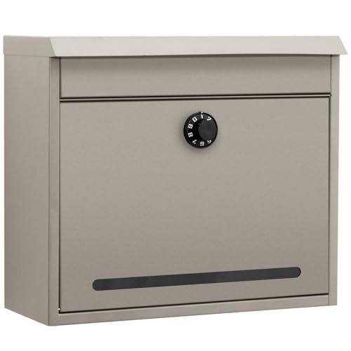 新品】PYKES PEAK ポスト 壁掛け 郵便ポスト 郵便受け ダイヤル式 A4