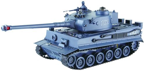 童友社 Doyusha RC ワールドバトルタンク ドイツ タイガーI型 40 MHz 赤外線バトルシステム搭載 電動ラジオコントロール 14484 4195 c 685