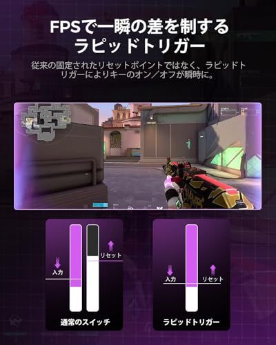  0.01 mmラピッドトリガー 搭載 GravaStar Mercury V 75 lite ゲーミングキーボード 有線 着脱式ケーブル ポーリングレート4000 Hz対応 レイアウト US配列 アクチュエーションポイント バッ e 0 ba 713 d その他 キッチン 食器