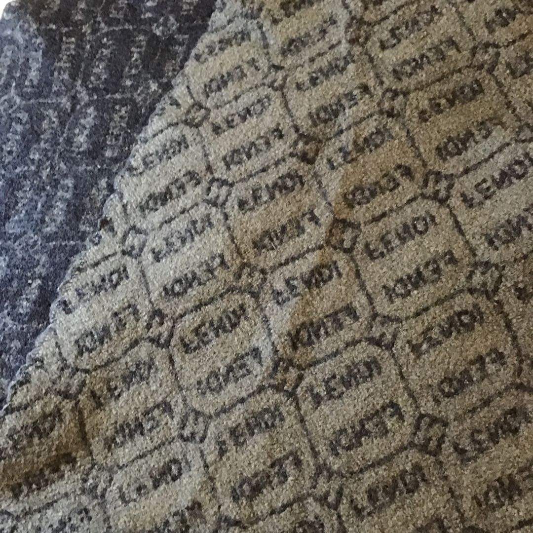 フェンディ FENDI ズッカ マフラー ユニセックス リバーシブル ロゴ