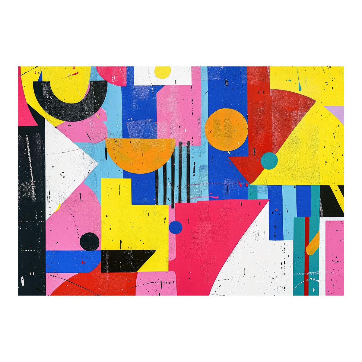 【B2サイズ（約51x73cm）】【lh-poster-3885】北欧 幾何学 キレイ目インテリア パターン アート ポスター 模様 パターン インテリア