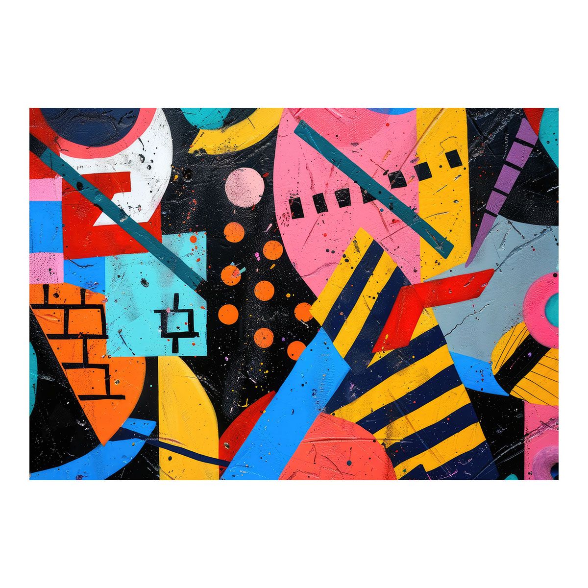 A2サイズ（約42x59cm）】【lh-poster-3886】北欧 幾何学 キレイ目