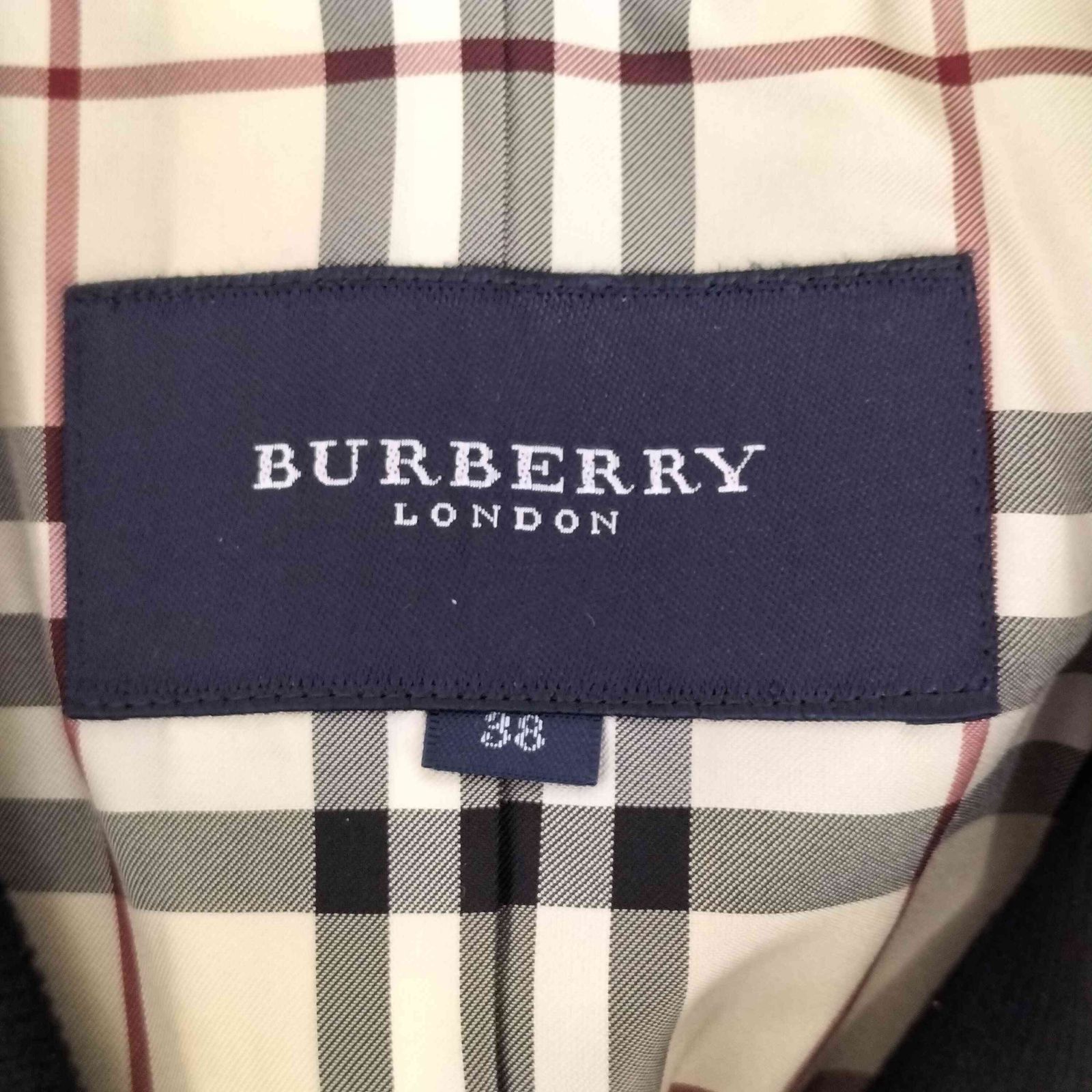 バーバリーロンドン BURBERRY LONDON 裏地ノバチェック コットン