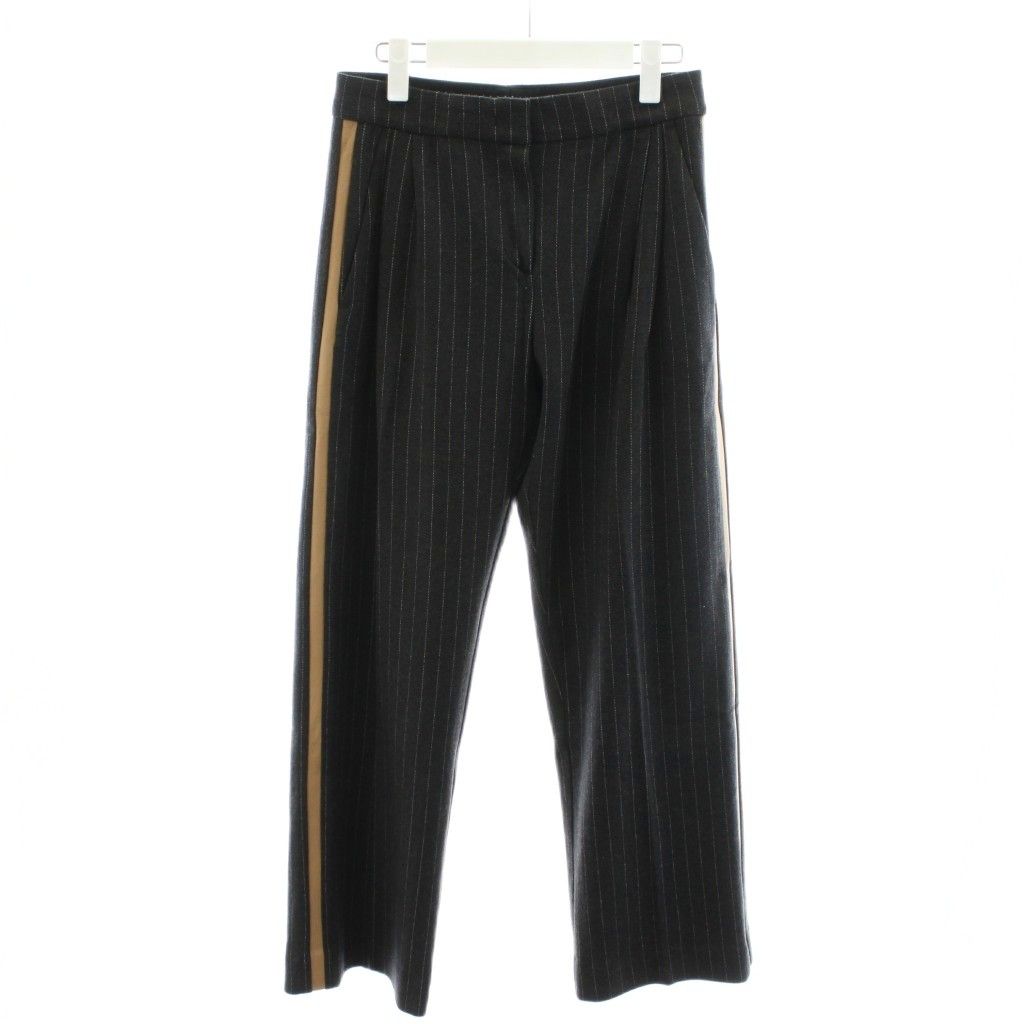 ストライプ柄 ウール