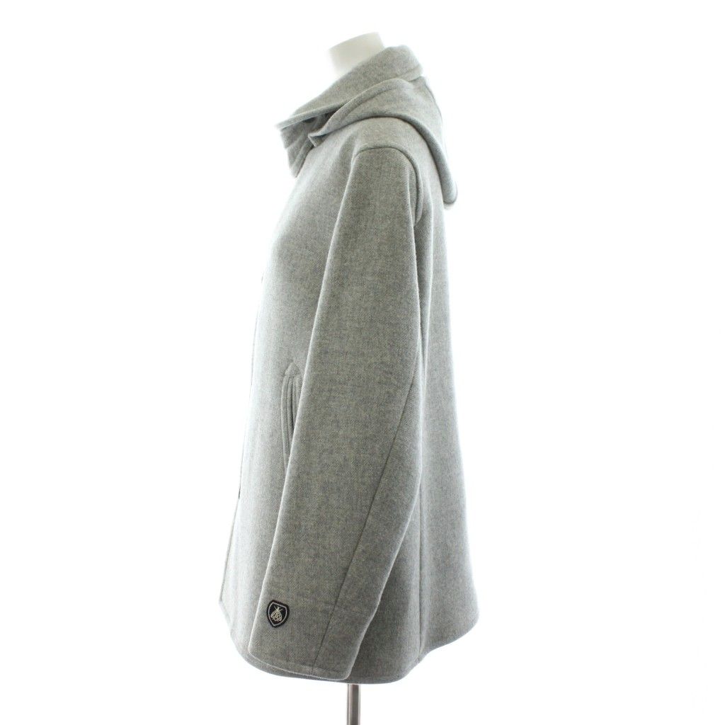 オーチバル ORCIVAL オーシバル ウールコート ミドル丈 フード 2 グレー 17 A-KWK-001 KU