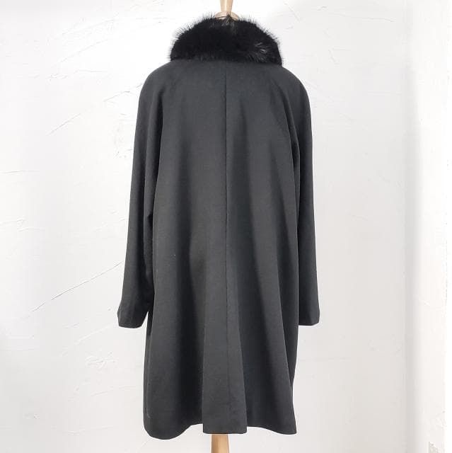 美品✨️エターナラス カシミヤ100％ サガファー フォックス ロング