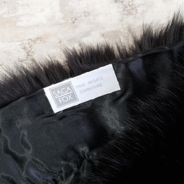美品✨️エターナラス カシミヤ100％ サガファー フォックス ロング