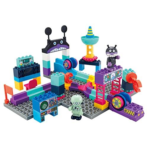 バンダイ BANDAI BlockLabo ブロックラボ アンパンマンころころブロック~ころころはっしん!バイキンメカこうじょう~ 対象年齢 3 才以上po b 88 c 03 2