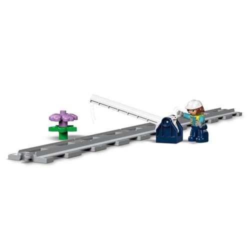  レゴ LEGO デュプロ デュプロのまち 鉄道レールと橋 おもちゃ 玩具 プレゼント ブロック 知育男の子 女の子 子供 1歳半 2歳 4歳 幼児 ごっこ遊び おままごと 電車 乗り物 10426 po 664 f 11 e 7 キッチンツールスタンド プラスチックザル その他 キッチン 食器