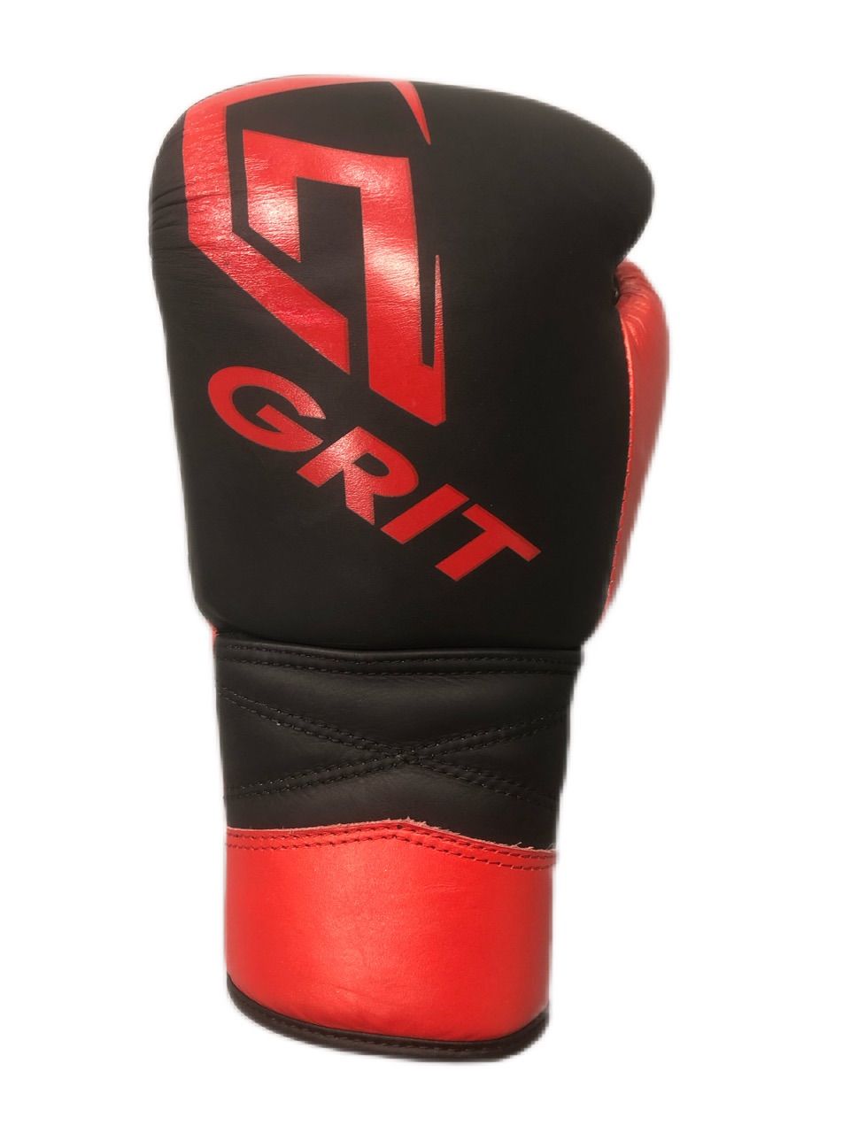 GRIT メタリック ボクシンググローブ レッド 紐式 Nexus公式グローブ