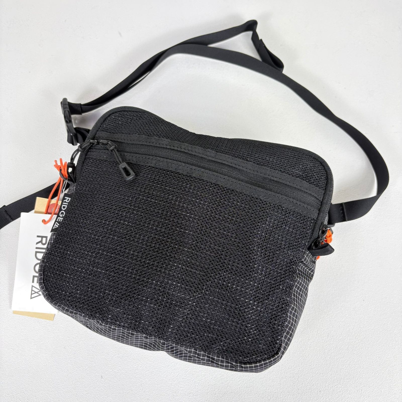 OneSize ブラック系 Ridge Mountain Gear リッジマウンテンギア トライパック Try Pack ナイロン バッグ ストレージ サコッシュポーチ z ストレ