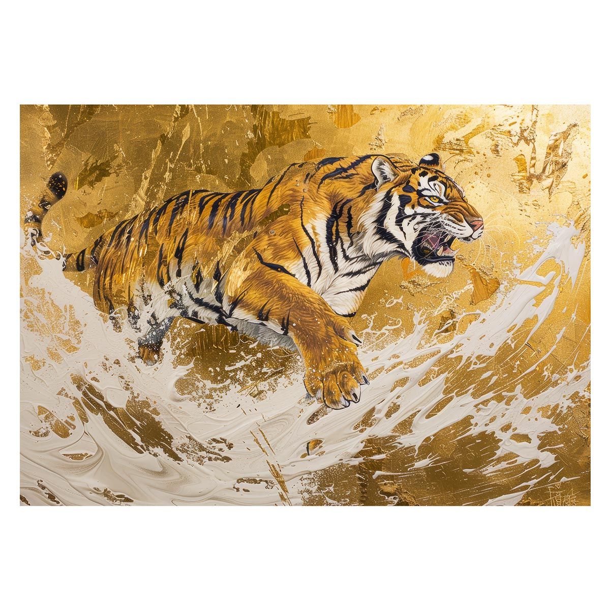 B2サイズ（約51x73cm）】【lh-poster-3994】虎 トラ 公式 タイガー