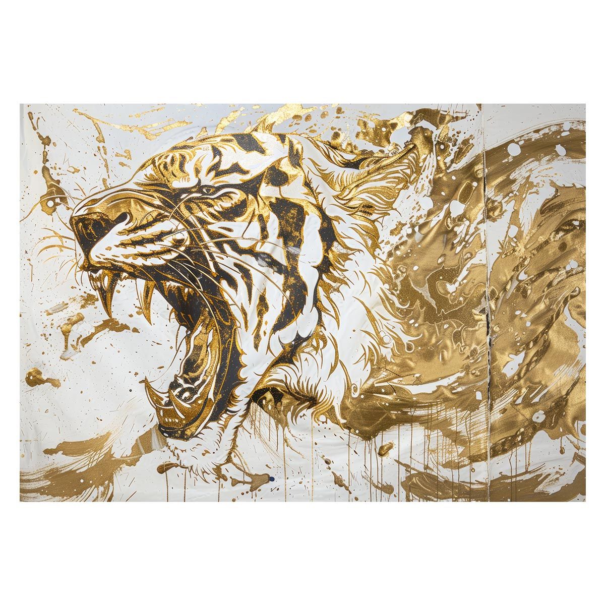 解除されません A1サイズ（約59x84cm）】【lh-poster-4019】虎 トラ 小売 タイガー