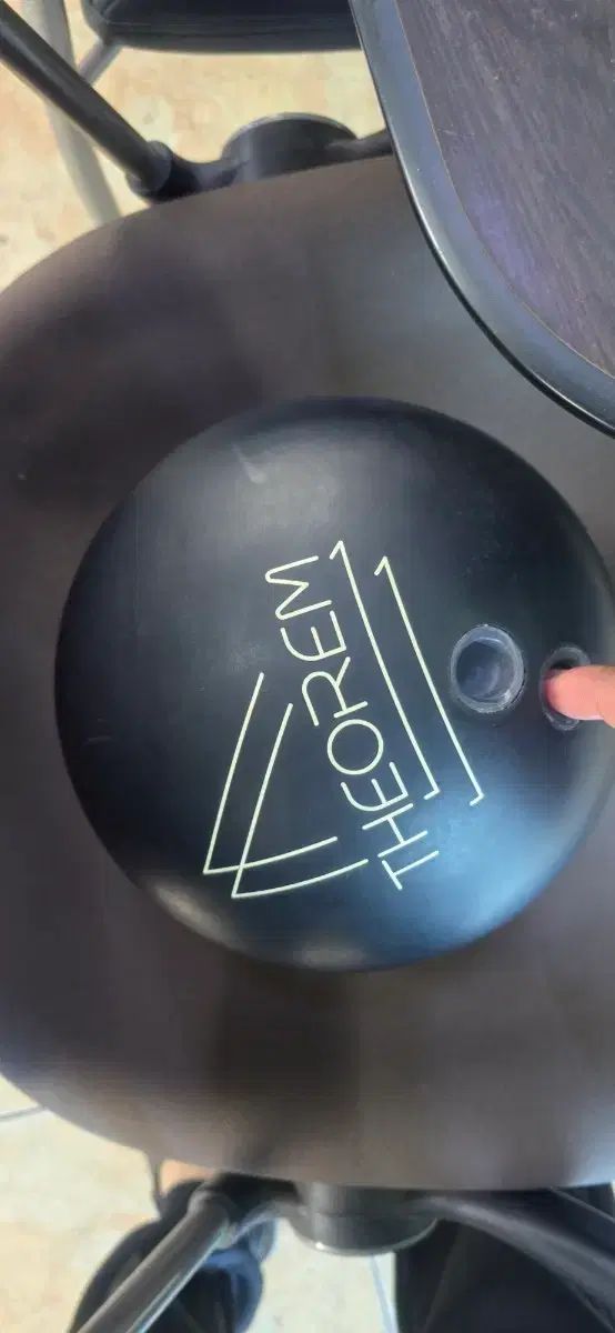 シーアムブラックウレタンボーリングボール 15 p