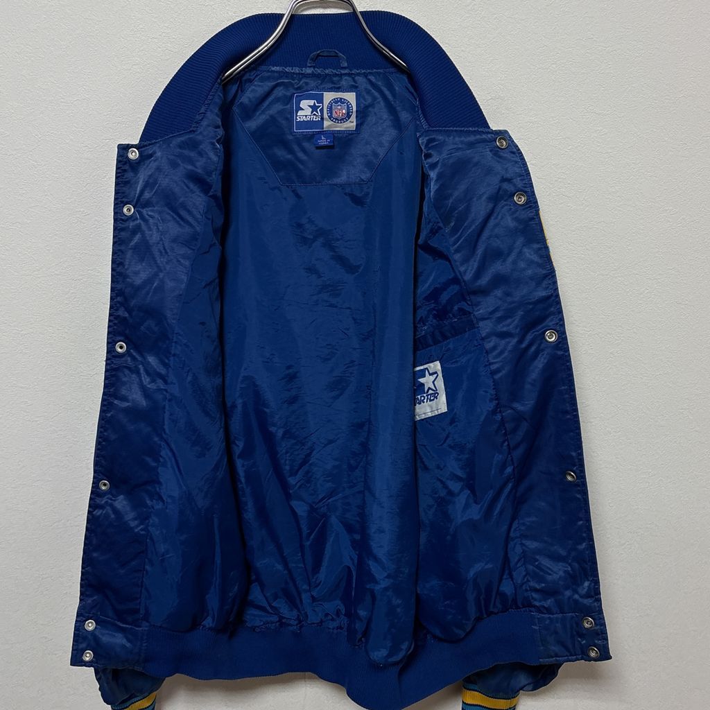 NFLスーパーボウル刺繍 ネイビー スタジャン 91c546e1ae420f2d0cc85409532e79