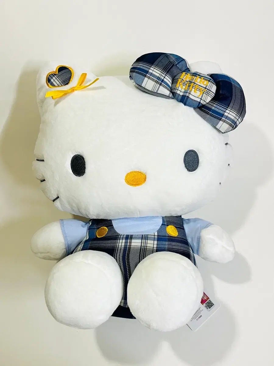 限定セール，品質保証 (新品) ブルーCHECK 正規品ハローキティ 中大型 ぬいぐるみ その他