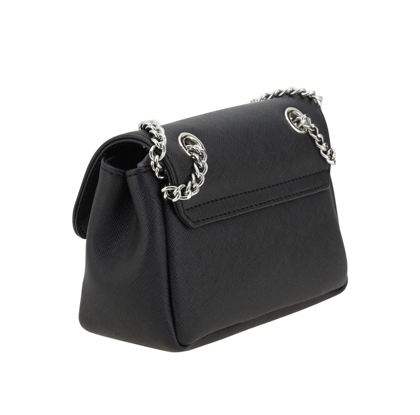 VIVIENNE WESTWOOD Orbロゴ ミニチェーンショルダーバッグ BLACK 