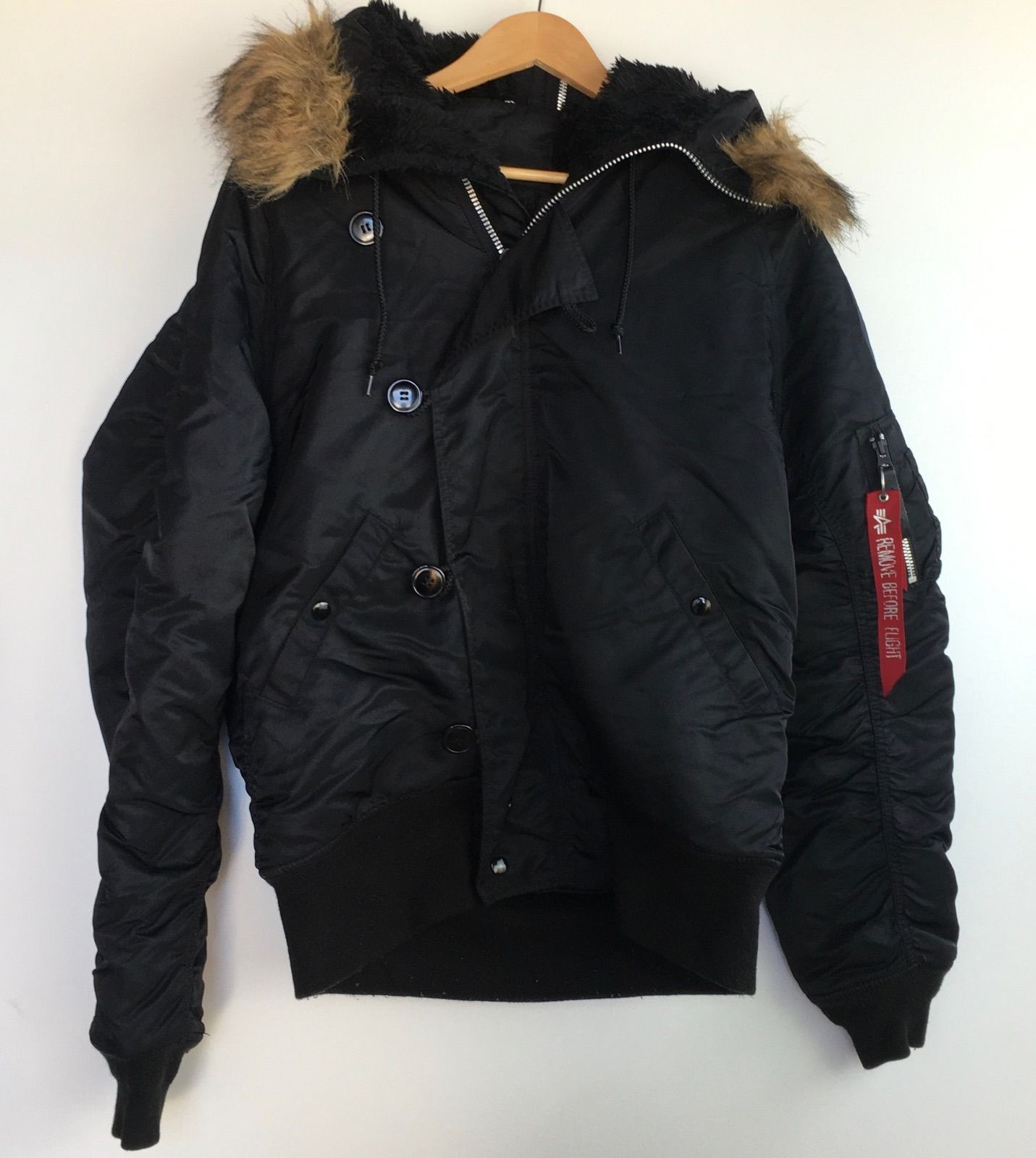 アルファインダストーリーズ N-2Bフライトジャケット メンズ XL