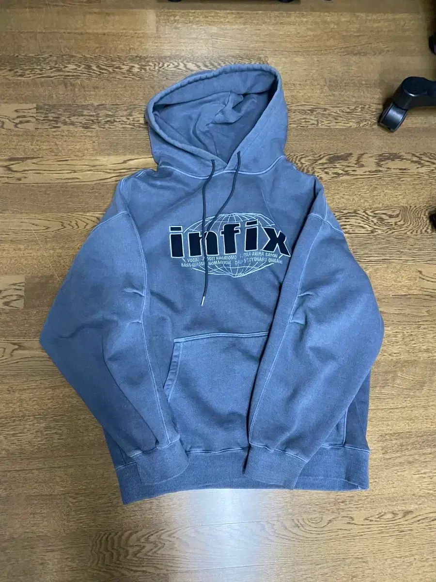 infix フードTシャツ クリア os