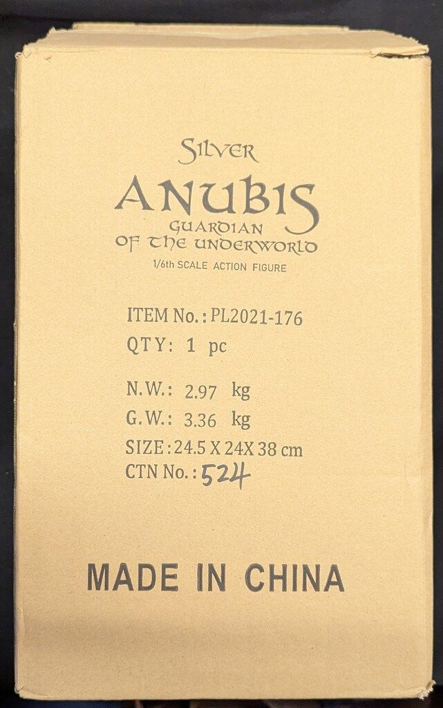 1|6 TH SCALE ACTION FIGURE GUAROIAN OF THE UNOERWORLO SILVER