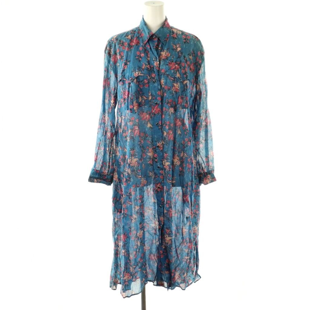 サイズM【新品】ISABEL MARANT ETOILE トリノワンピース 36 イザベル マラン エトワール ISABEL MARANT ETOILE 花柄 シャツ