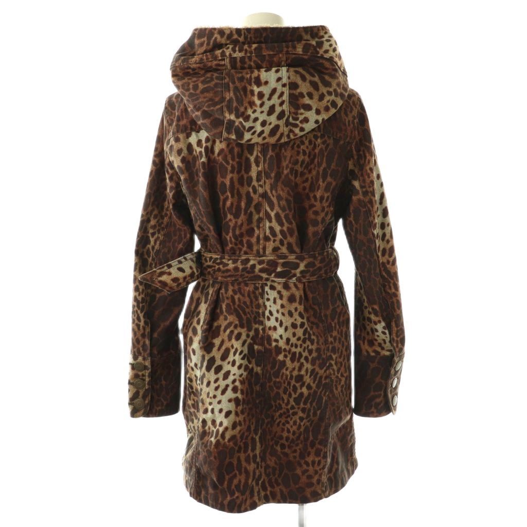 ヒステリックグラマー HYSTERIC GLAMOUR ヒョウ柄 コート ミドル丈