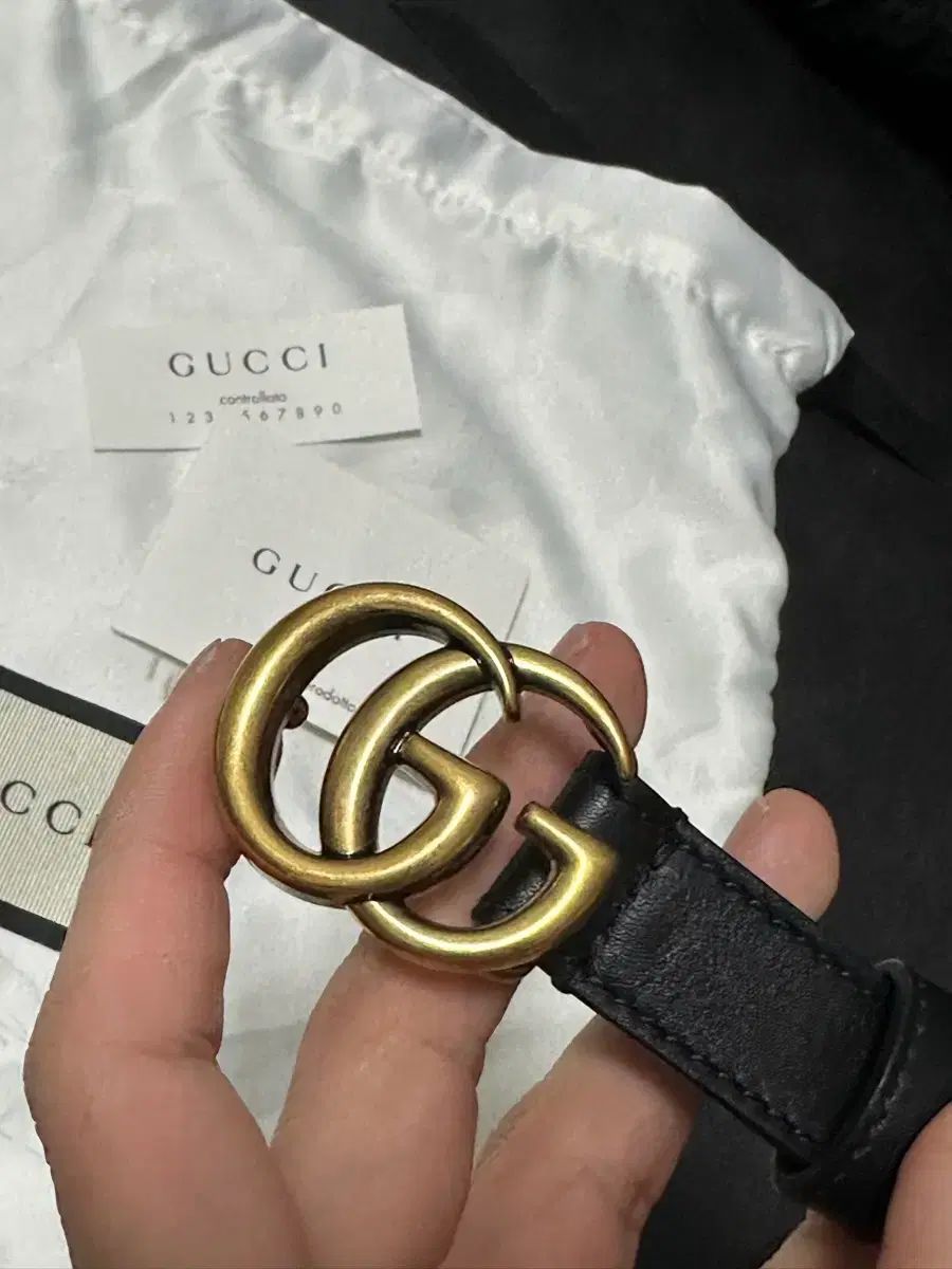 グッチ GG マーモント ベルト 2 cm