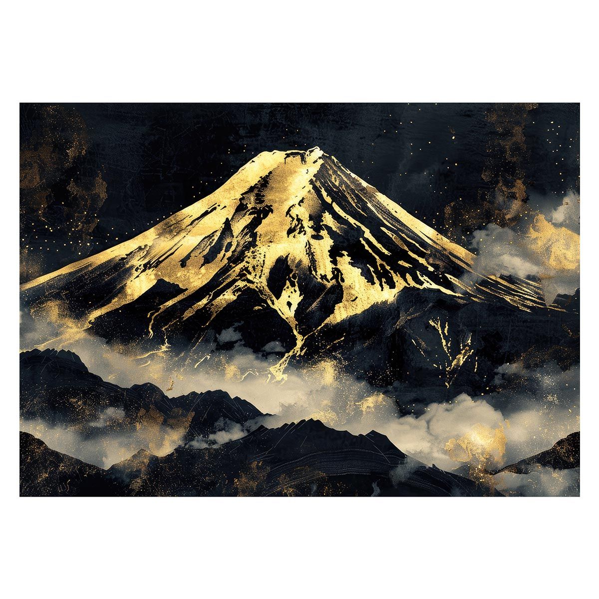 B2サイズ(約51x73cm)】【lh-poster-4157】和風 金の富士 ショップ 金 B2サイズ(約51x73cm)】【lh-poster-4157】和風 金の富士 ショップ 金