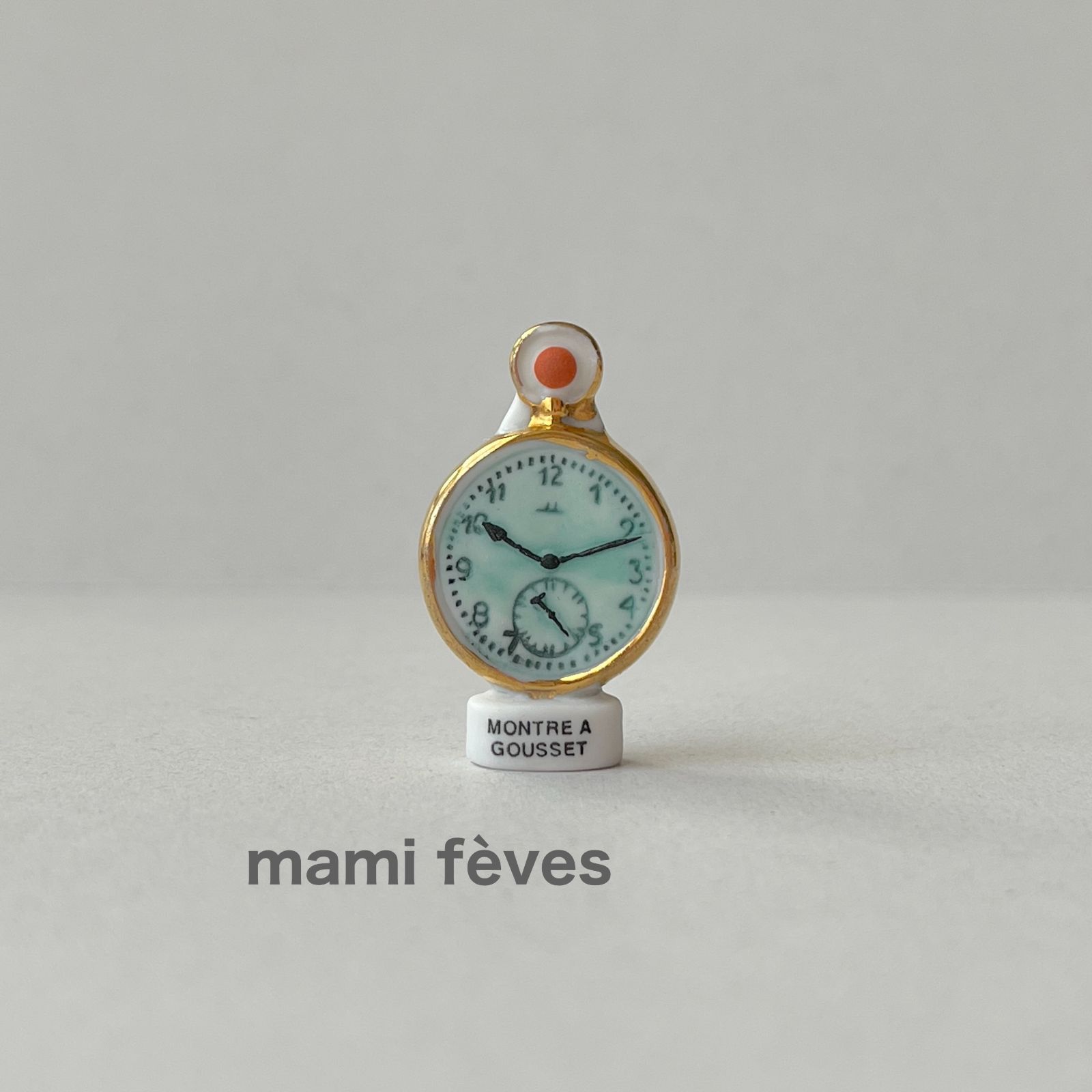 フェーヴ 懐中時計 時の名匠たち 2005年 マット フランス フェーブ